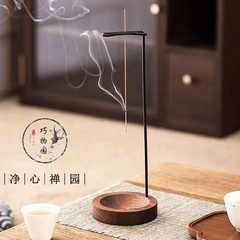 クロスボーダー逆さ香立て、禅吊り下げ線香立て、逆さ白檀立て、沈香アロマスタンド、茶道飾り、ヨガ