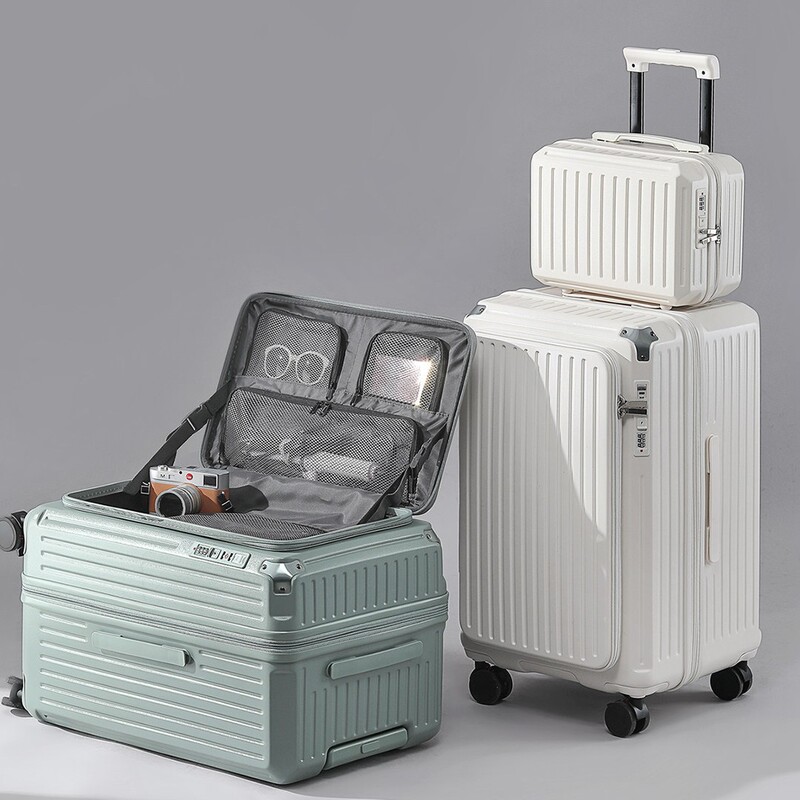 2026 Side-Opening Suitcase 28inch Extra-Large Capacity Thickened Trolley Case Five-Wheel Travel Suitcase Expandable Password Lock Suitcase 2026 Side-Opening Suitcase 28inch Extra-Large Capacity Thickened Trolley Case Five-Wheel Travel Suitcase Expandable Password Lock Suitcase