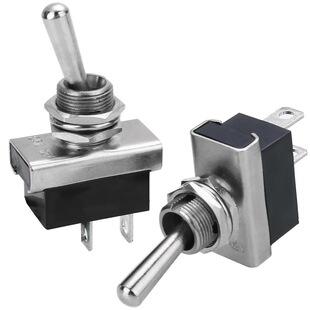 25A12V Toggle Switch bakelite Base KN3(D)-101 2-foot 2-gear Rocker Toggle Switch Opening 12MM