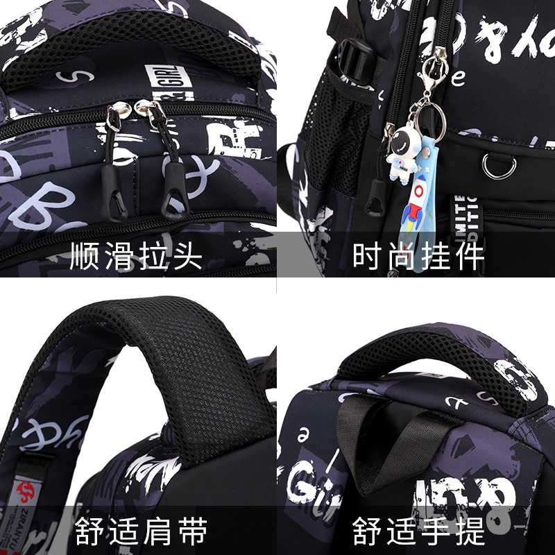 Mochila escolar para niños 3 - 6 grados escolares para niños mochila para niños mochila de alta capacidad para estudiantes de secundaria