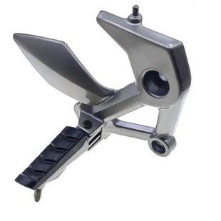 Italika 250Z 250Sz Right Foot Pedal Assembly Silver Gray