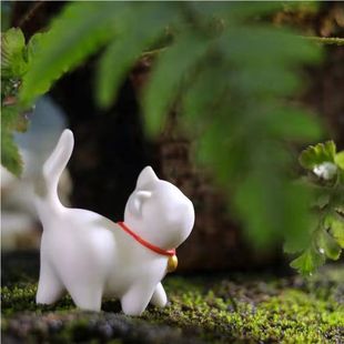 Ceramic Ornaments Kitten Cute Tea Pet