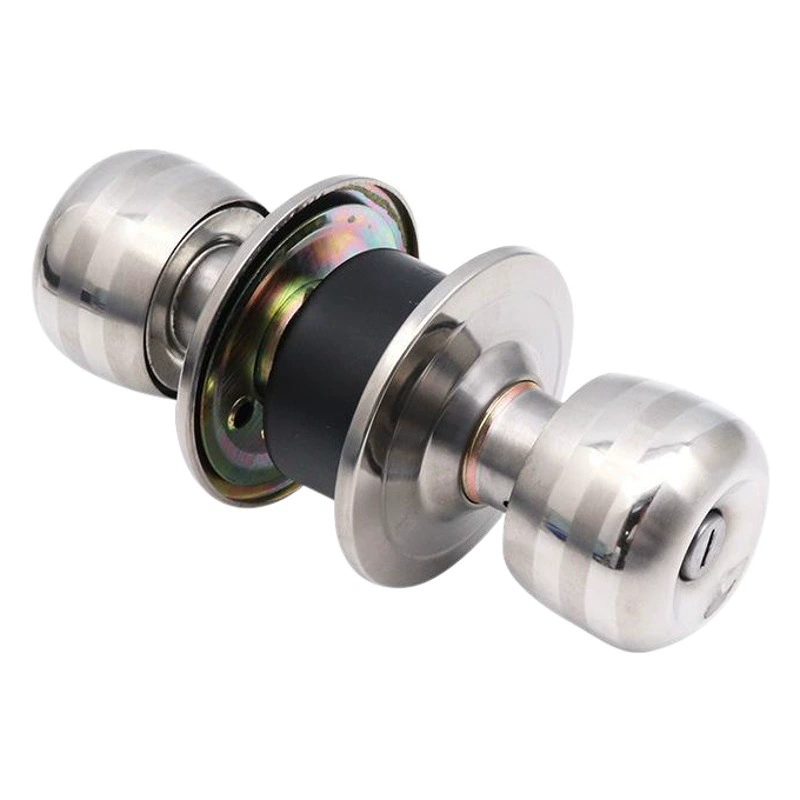 Шаровой замок из нержавеющей стали, дверной замок для дома, спальни, утолщенный старомодный замок для ванной комнаты, универсальный оптовый 5831, шаровой дверной замок