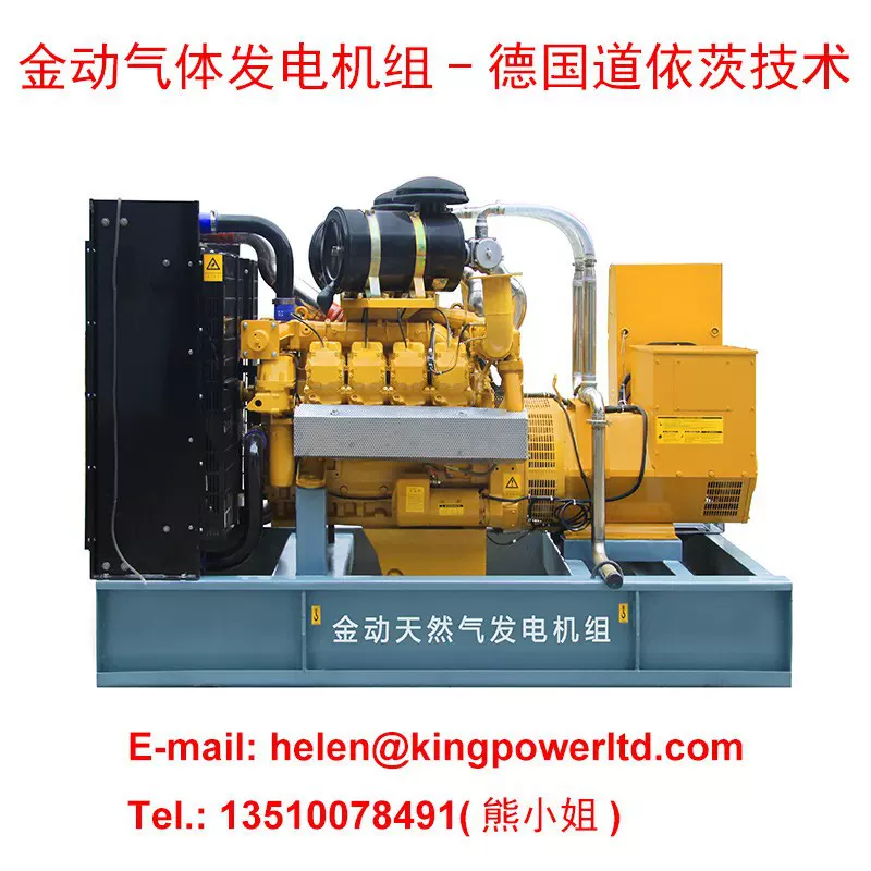 天然气发电机组80Kw家用燃气发电机