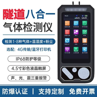 隧道专用八合一气体检测仪复合VOC有限空间有毒害气体测