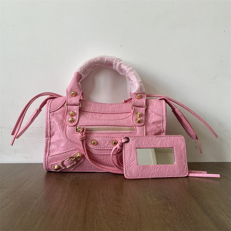 Rebites Dourados - Tamanho Mini - Rosa - Prontos para Envio Imediato