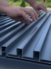 铝合金屋顶瓦长城隔热铝瓦双层凹凸凉亭阳光房防水防晒雨棚扣盖板