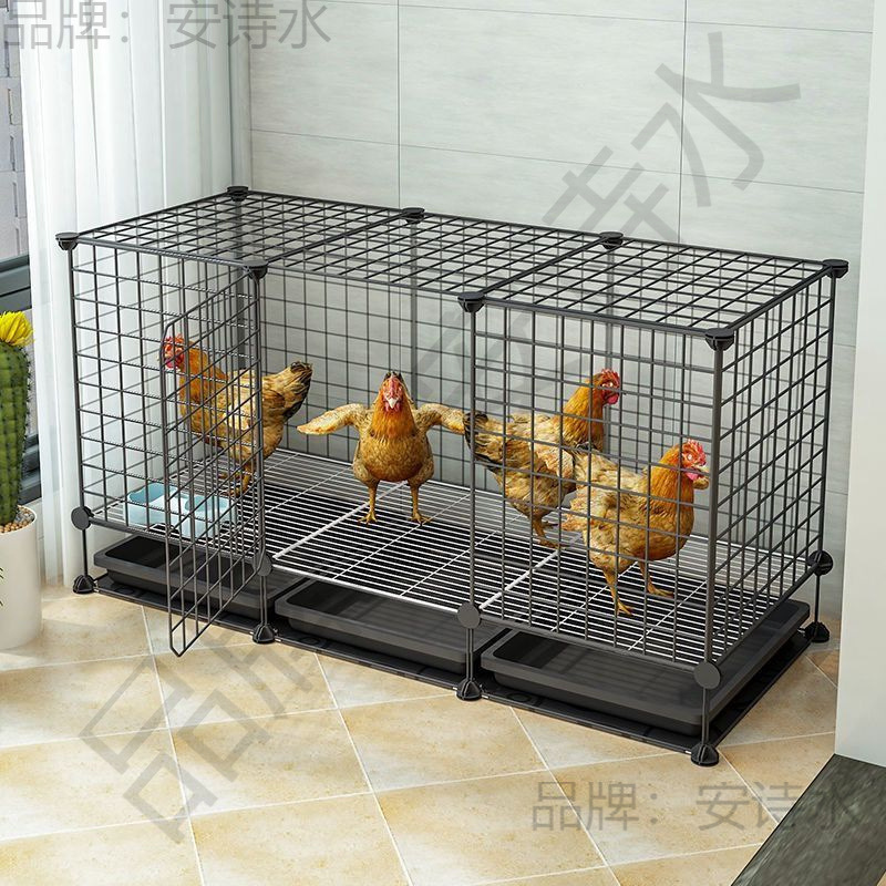 养鸡鸭铁丝网围栏网养殖网果园菜园地防护网格网家用鸡笼鸭笼兔笼