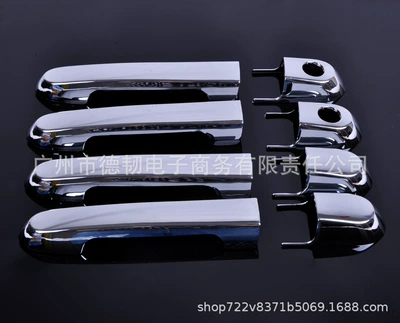 For Hyundai Accent 2007-2011 chrome handle sticker car door handle decorative door handle