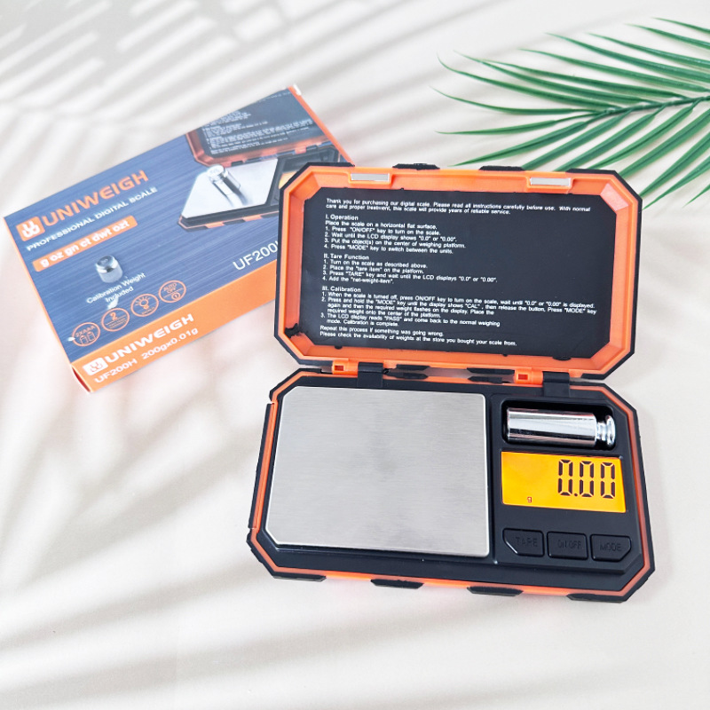 工具箱珠宝秤高精度电子称商用0.01g电子秤家用黄金首饰秤计价秤