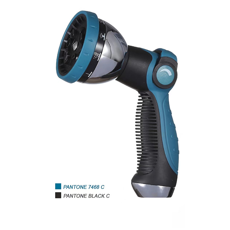 花园灌溉高压喷水枪 园林锌合金水枪 家用洗车高压水枪 十功能