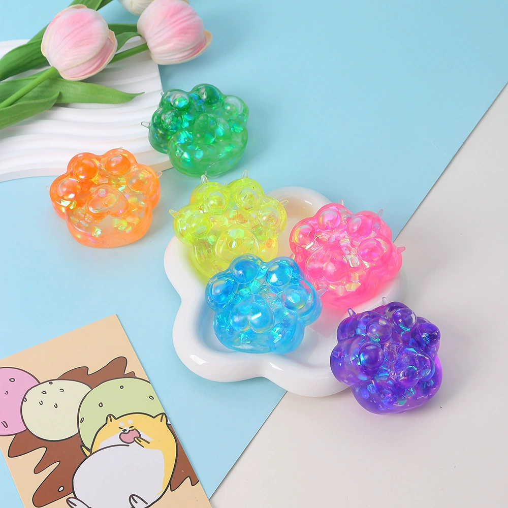 Игрушка-антистресс силиконовая slime, пузыристый фиджет, яркие цвета
