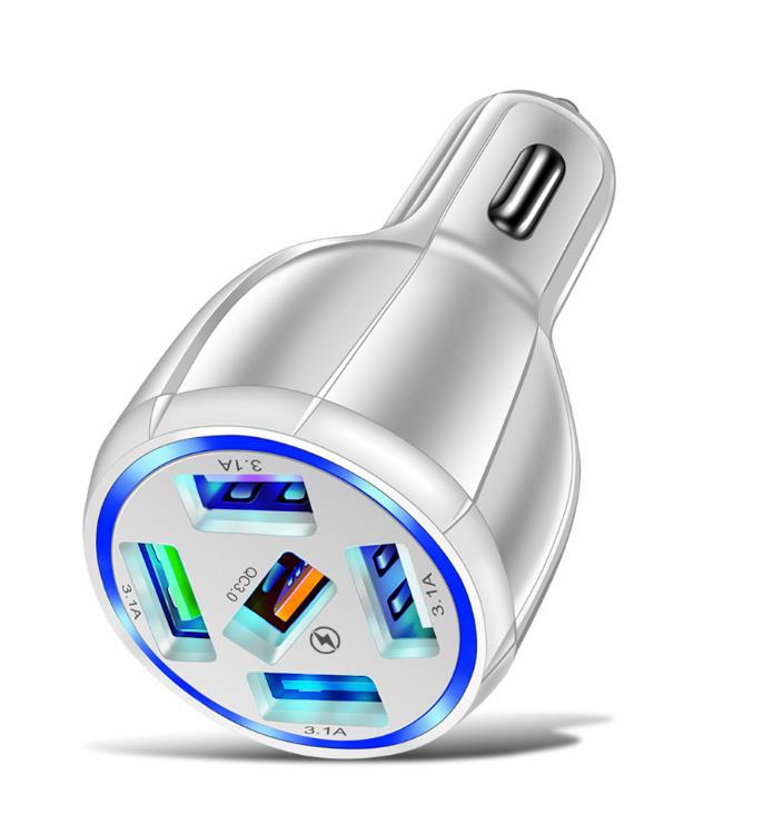 Store car mounted mini phone charger with one to four or five fast charging cars_voghion.com