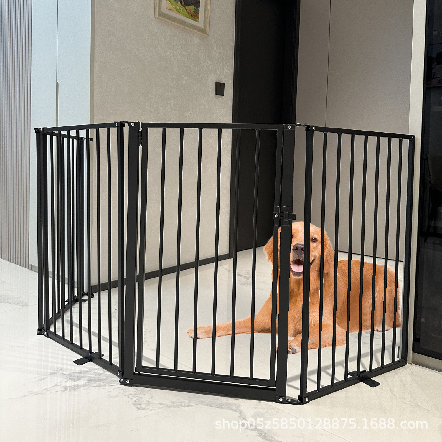 壁炉围栏火炉安全围栏门栏 户外大型犬隔离门 儿童游戏保护栏