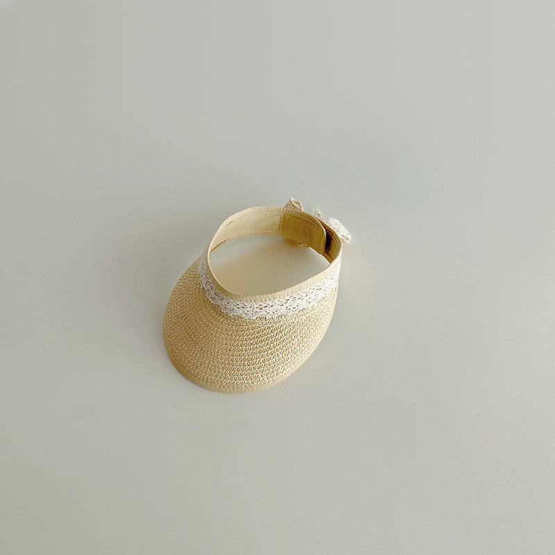 Bebé sol sombrero bebé sombrero verano niños sol sombrero niñas sombrero superior vacío sombrero de paja niños playa sombrero