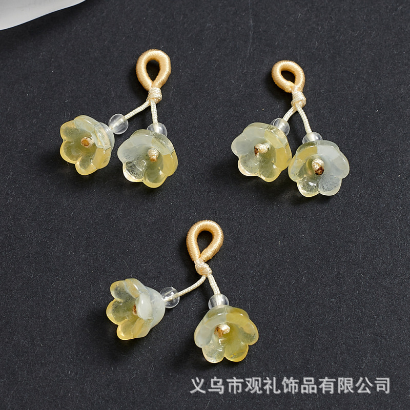 琉璃葫芦莲蓬樱花手串吊坠提溜串珠手链手工diy手绳编织饰品配件|undefined