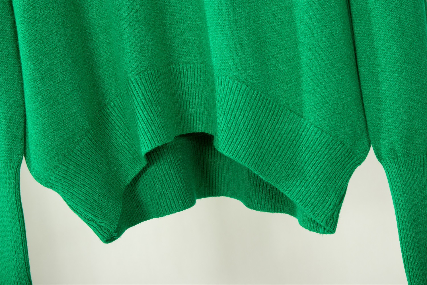 Damenbekleidung, einfarbiger Rollkragenpullover + Hose mit weitem Bein, gestrickter zweiteiliger Winteranzug mit lockerem Pullover_voghion.com