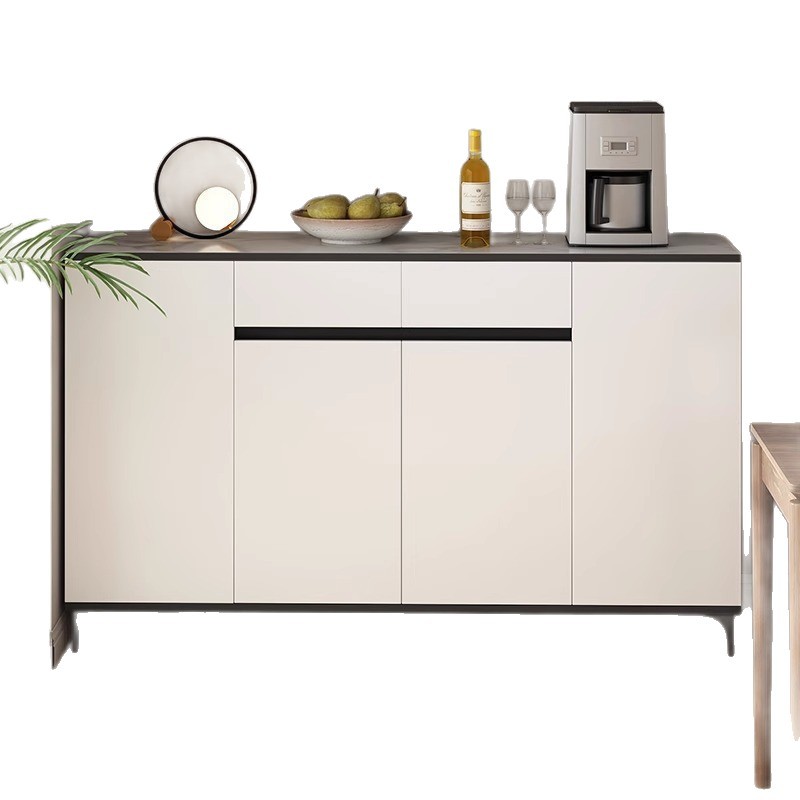 Armario de comedor contra la pared armario integrado armario de almacenamiento sala de estar armario de comedor moderno simple armario de té armario de almacenamiento