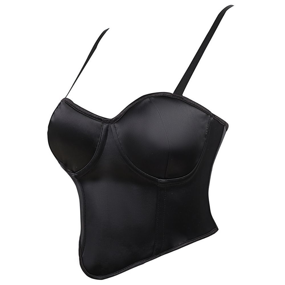 Nuevo negro sexy sexy giratorio de espalda chaleco de soporte de pecho corsés de pecho de dama ropa de cuerpo de forma transfronteriza