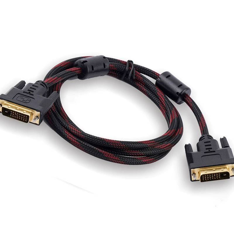 DVI кабель 24+1 компьютерный дисплей длина 1,5 метров, 3 метра, 20 метров DVI видео сигнал кабель проекц