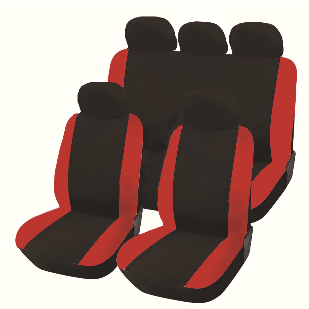 Personalidad transfronteriza a juego, tableta para automóvil completa, 5 asientos, juego de 9 piezas, cojín para asiento, funda de asiento decorativa cómoda y transpirable para automóvil general