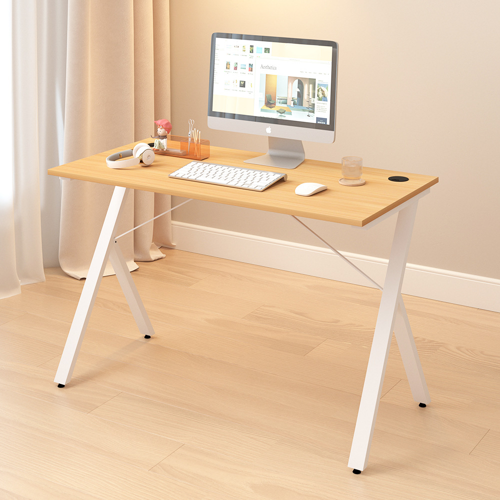 Mesa de computadora de escritorio transfronteriza de alta calidad, mesa de escritorio doméstico, mesa de escritorio de buena calidad, mesa de escritorio de juegos en línea de Oriente Medio