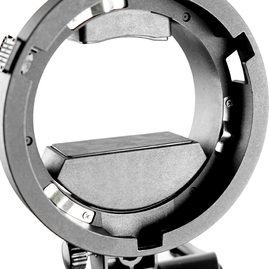 Equipo fotográfico S-type chuck soporte soporte de flash chuck de mano Baorong boca de expansión agujero de paraguas suave S-suporte