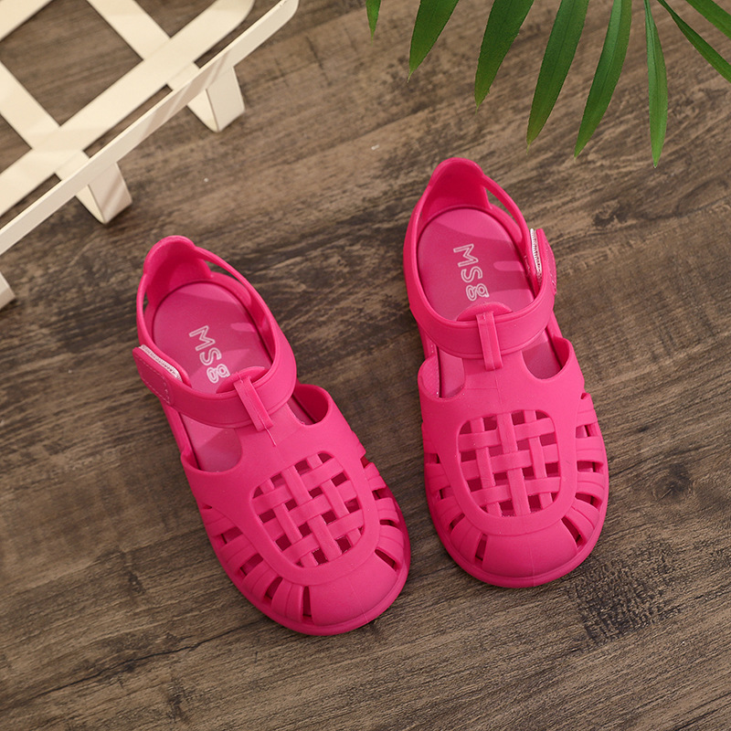 Nuovi sandali spagnoli per bambini Igor Stesso stile Baotou Sandali casual per ragazzi Scarpe in gelatina per ragazze con suola morbida_voghion.com