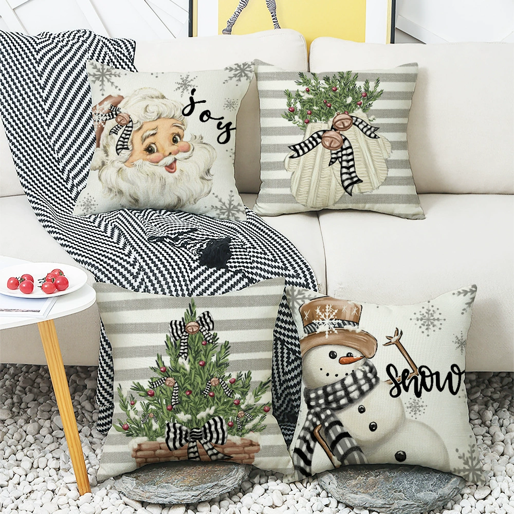Christmas pillow, pillowcase, decorations, Amazon