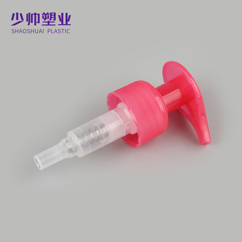 左右开关按压式塑料乳液泵28/410洗手液泵头洗面台沐浴露开关泵