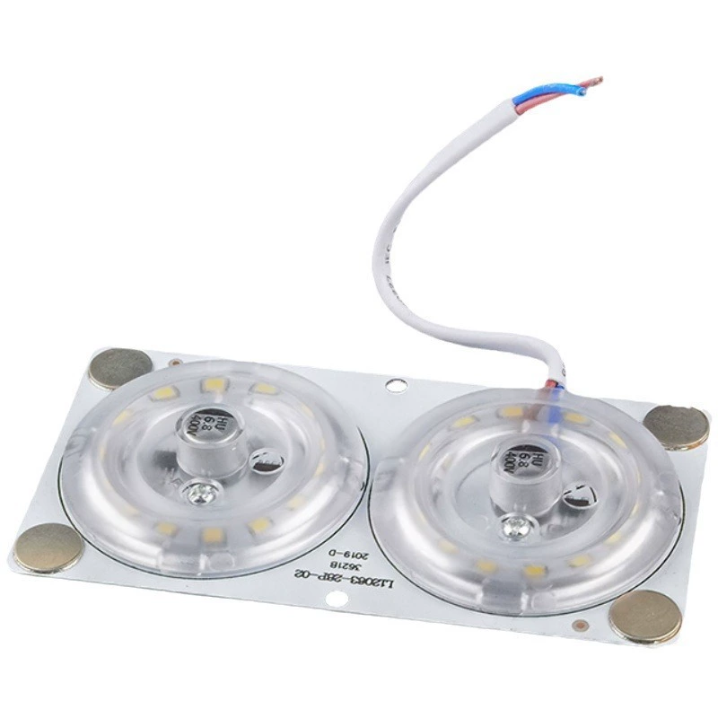 Потолочный светильник LED, лампа, квадратный световой источник, 12W, 6.3см