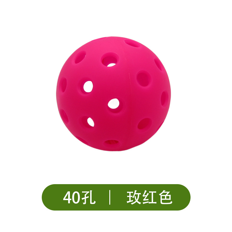 피클볼 딥 로즈 레드 40홀(실외)