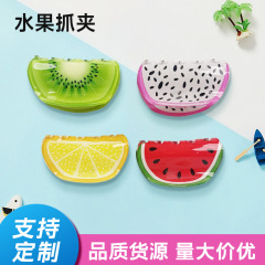 趣味水果发夹女头饰网红新款西瓜草莓后脑勺发抓夹韩系百搭鲨鱼夹