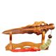 Lightning Peach Wood Jair Sword Wooden Crafts Handheld Piece Lightning Wood Sword Pendant Children's Bedroom Home Decoration