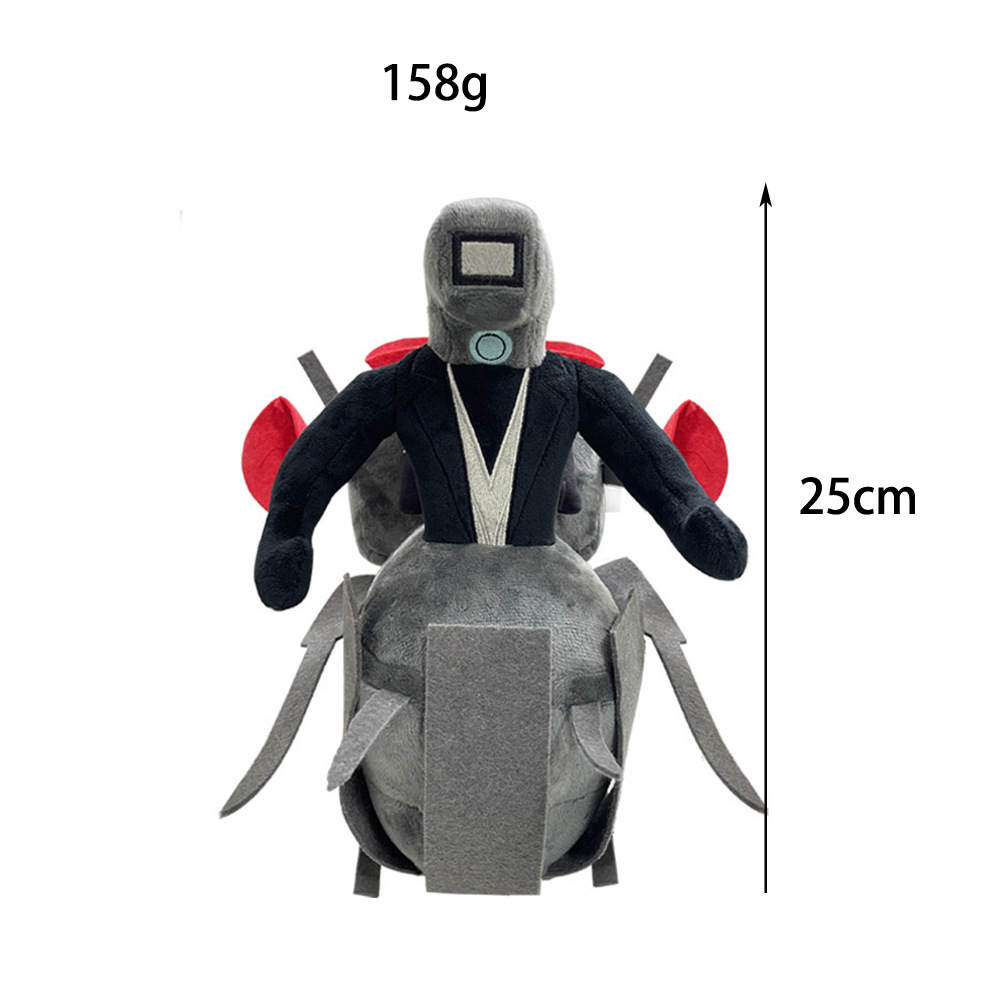 Cross-border Skibidi aseo persona Speakerman jefes Persona de audio relleno muñeca lote. Cabello