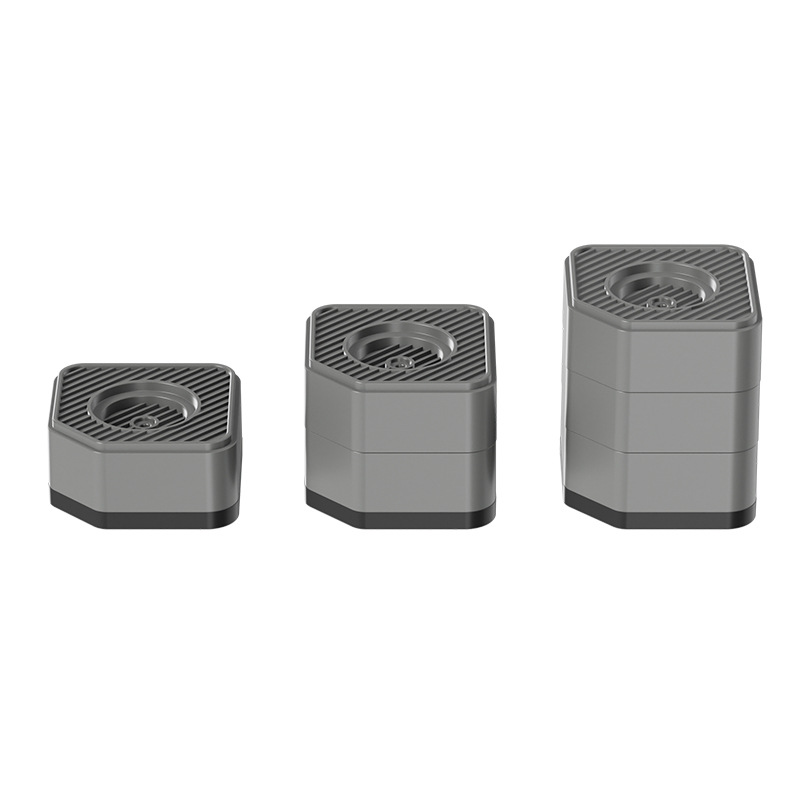 Lavadora doméstica refrigerador pie estera estante de almacenamiento antideslizante AUMENTO DE LA Altura base rodillo impulsor soporte amortiguador estera al por mayor