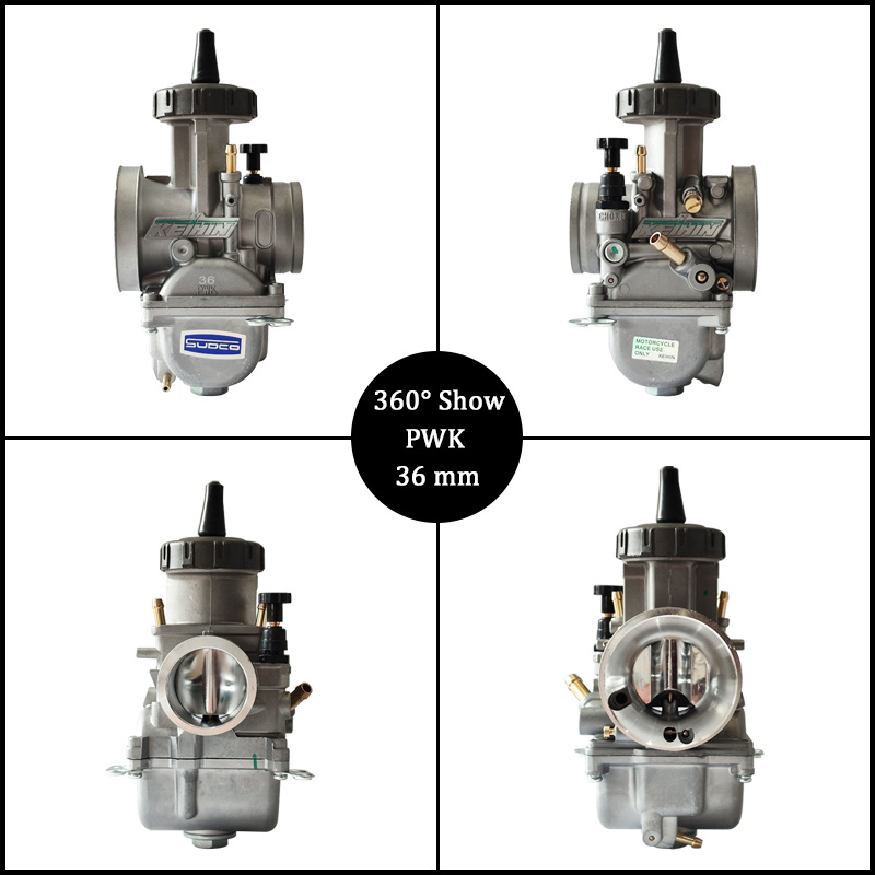 Pwk Motorcycle Carburetor 33 34 35 36 38 40 42mm Large Displacement Carburetor with Repair Kit