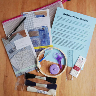 Cross-Border New Product Visible Mending Kit Embroidery Booklet&Tools Repair Kit