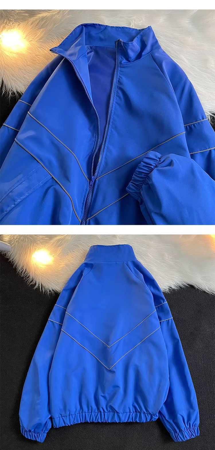 Reflektierende Funktionsjacke Windbreaker Für Damen Und Herren_voghion.com