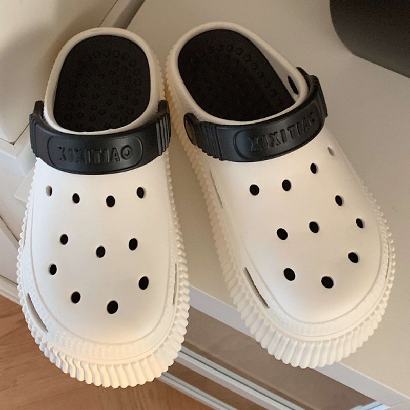 흰색과 검정색 [누드 슈즈]