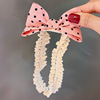 Summer three dimensional children's headband with bow, cute hair accessory