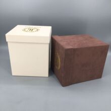 方形绒布包装盒空盒高档礼盒商务活动礼品花盒定制Diy礼品盒