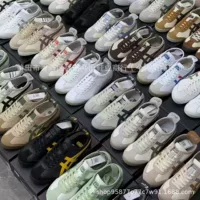 Обувь Putian из воловьей кожи Обувь Onitsuka Обувь Tiger мужские и женские кроссовки моральная тренировка повседневная классическая универсальная обувь для ленивых