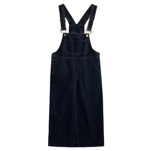 Vintage Cowboy Belts Dress for Women  Summer New Style Versatile Loose Slimming Mini Dress for Petite Women