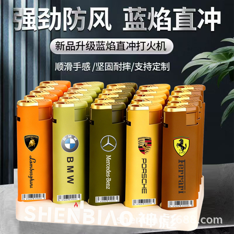 encendedor de rueda de abrasión de metal tipo polea engranaje de roca de encendido mayorista impresión publicidad de fuego abierto distribución mayorista