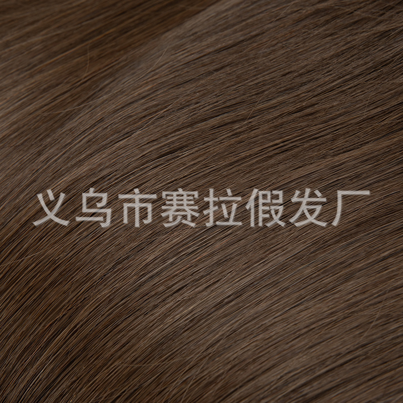 Amazon 新製品ウィッグ女性フルハンドフックロングストレートヘアミドル分けシミュレーショングラデーショングラデーションゴールドメーカー在庫卸売ウィッグ|undefined