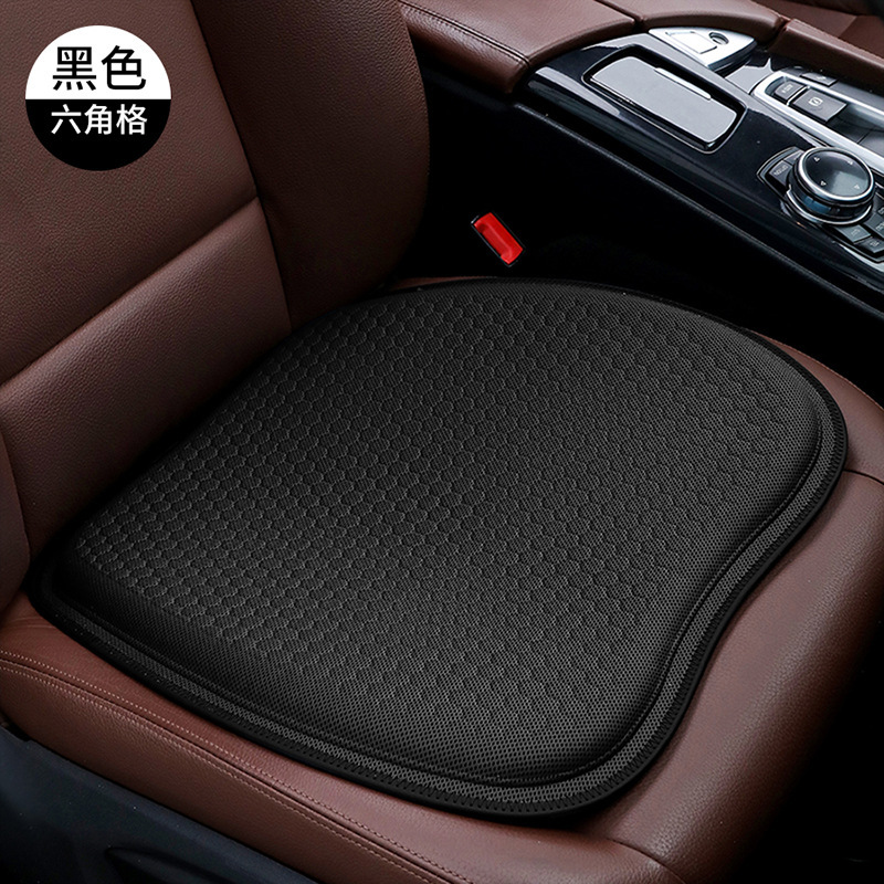 Universal – Car Seat Cushion Cool pad - black-gel-jelly-breathable-pad
