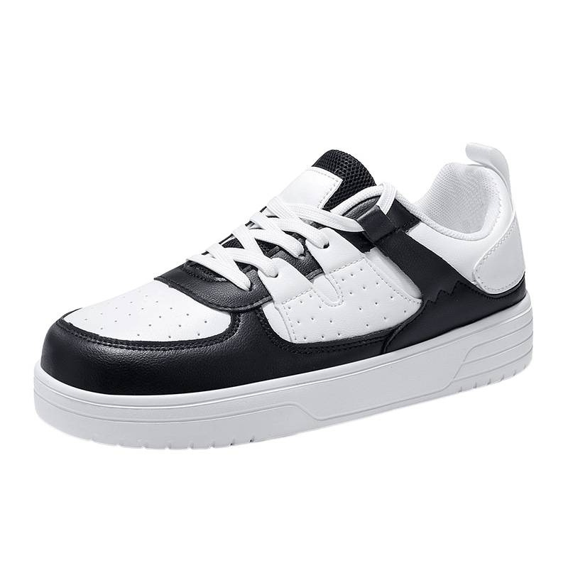 Zapatos transfronterizos para hombres y mujeres, nuevos zapatos de moda, zapatos de cuero transpirables, cómodos zapatos de skateboard casuales.