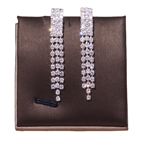 Elegant and Simple Cross-Border Butterfly Necklace Bridal Accessories Set Including Earrings and Necklace for Brides