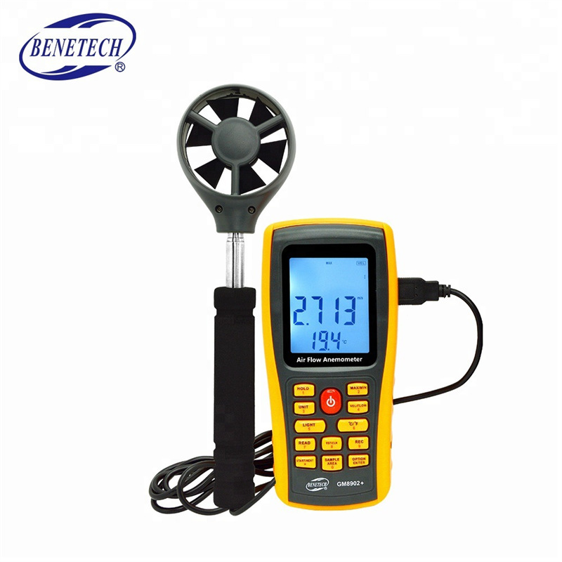 标智BENETECH GM8902+数字风速计便携式测风速风温仪器风量测量